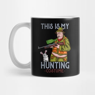 This Is My Hunting Costume - Funny Carnival Hunter Gift Mug